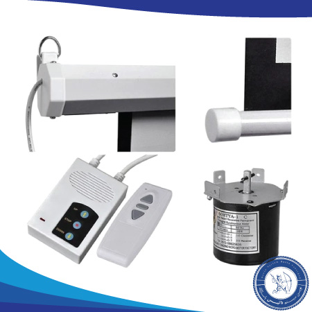 قیمت پرده نمایش برقی پروژکتور اسکوپ 1.5×1.5